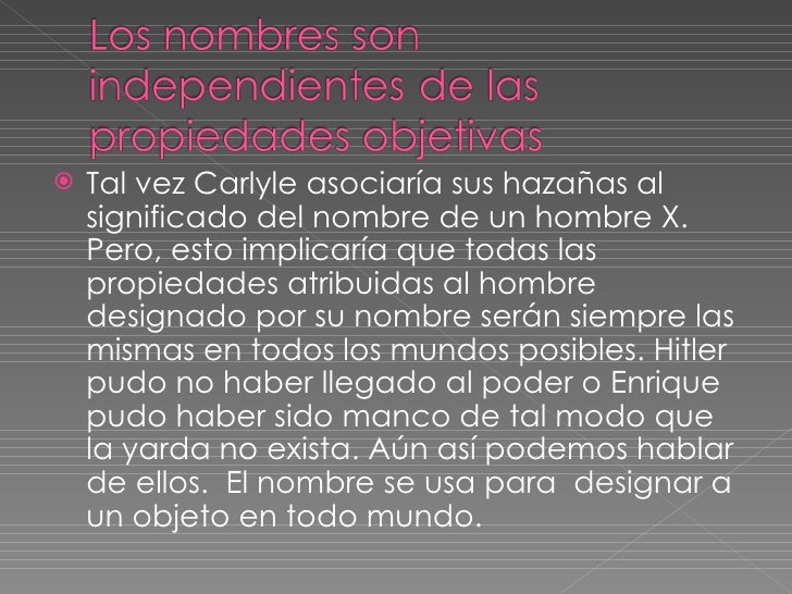 el nombrar y la necesidad kripke